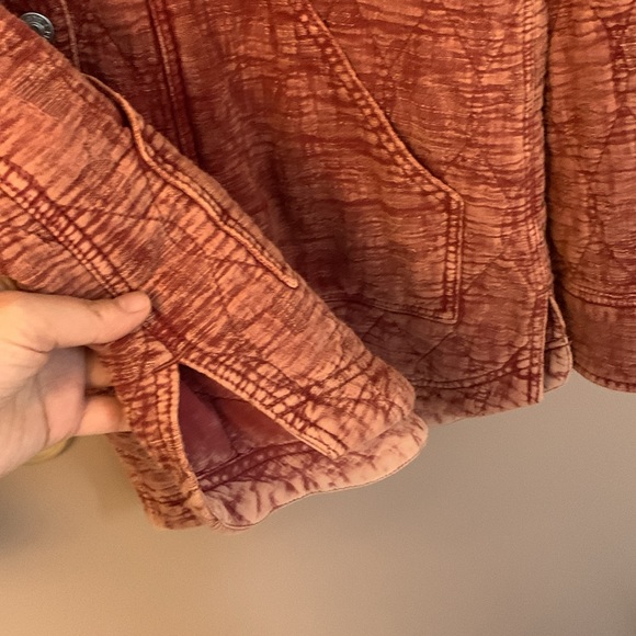 Anthropologie Pilcro The Fielder Quilted Shirt Jacket Relaxed Casual Size XL - Picture 8 of 14